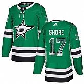 Stars 17 Devin Shore Green Drift Fashion Adidas Jersey,baseball caps,new era cap wholesale,wholesale hats